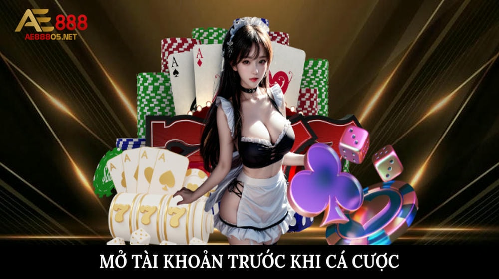 Mở tài khoản trước khi cá cược tại nhà cái qua 6 bước